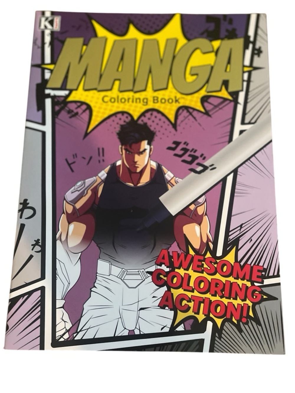 Manga Coloring BookAwesome Coloring Action NEW